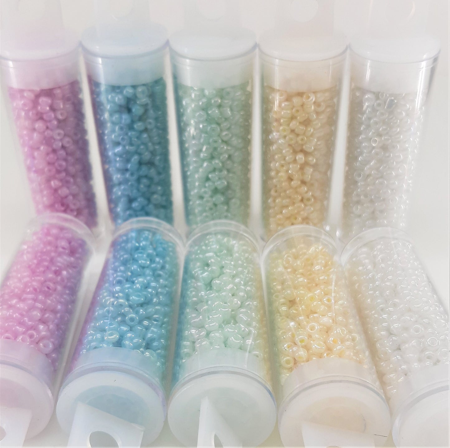 TUBE OF GLASS SEED BEADS