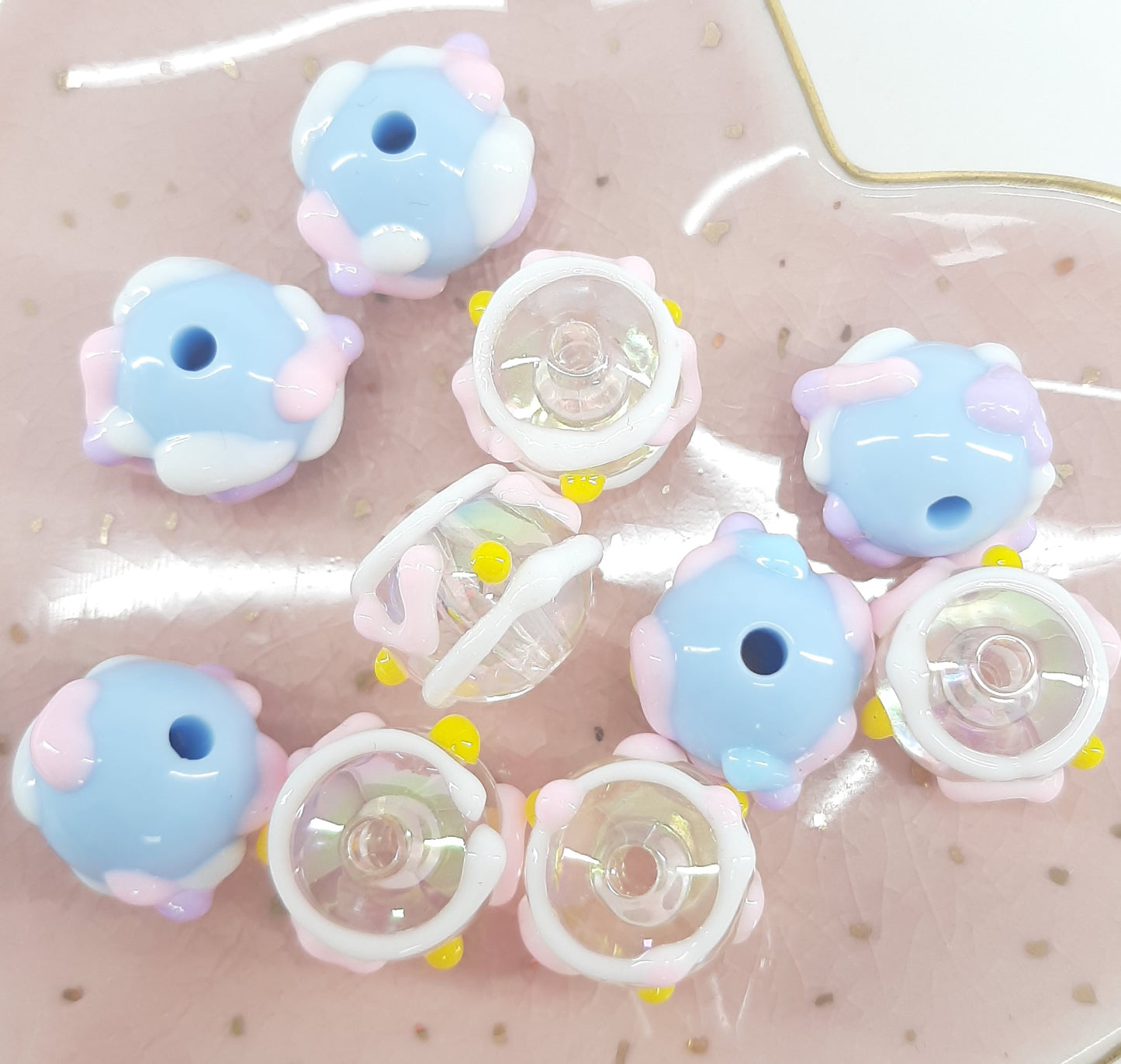 HAND PAINTED BEADS