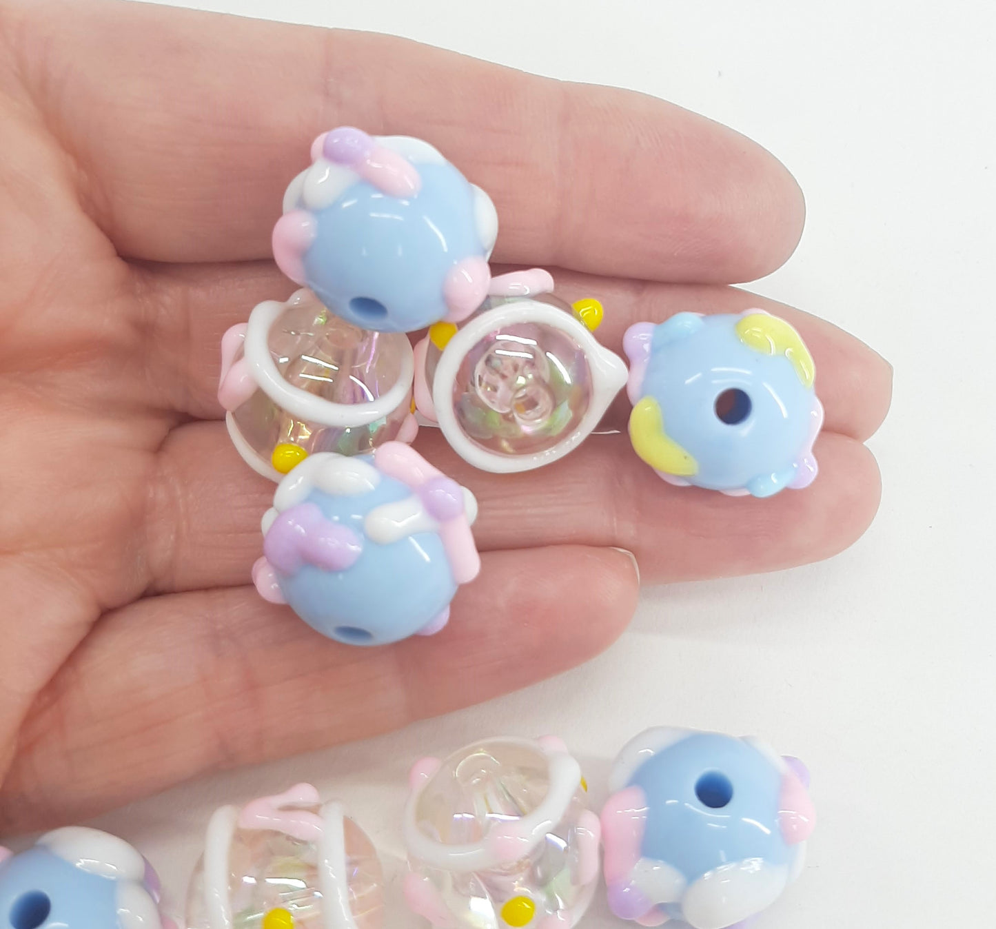 HAND PAINTED BEADS