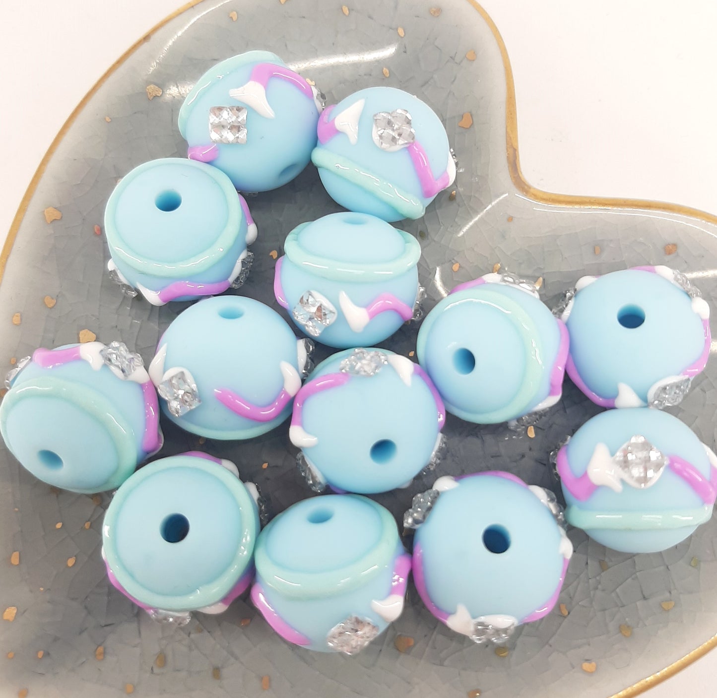 HAND PAINTED BEADS