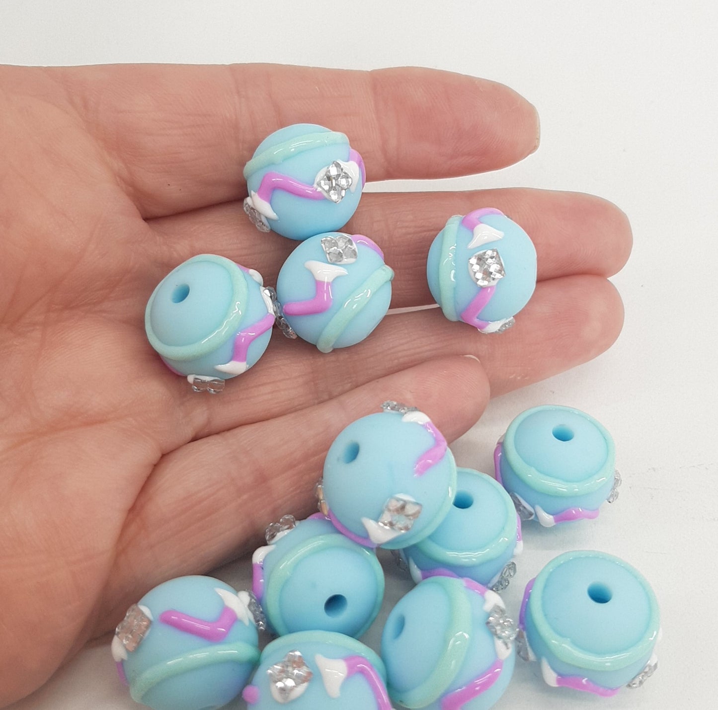 HAND PAINTED BEADS