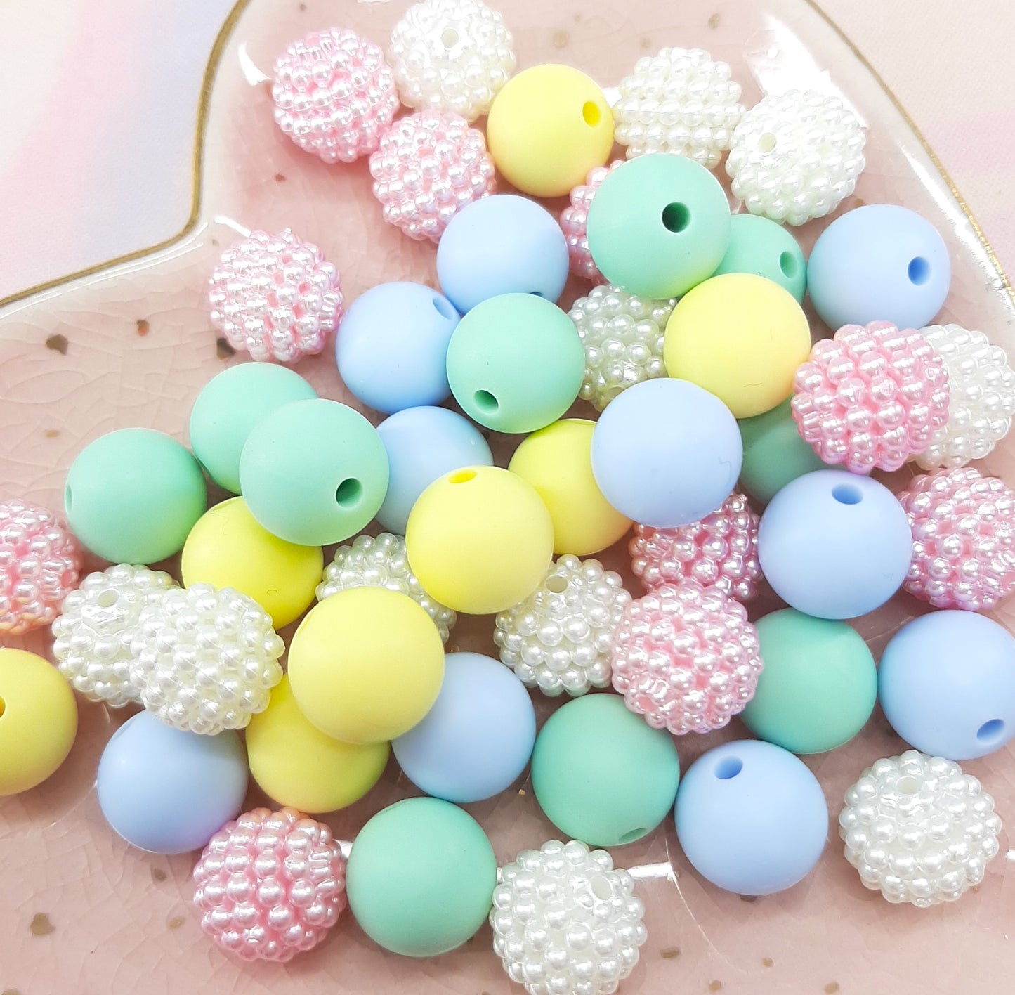 SILICONE & ACRYLIC PASTEL MIX