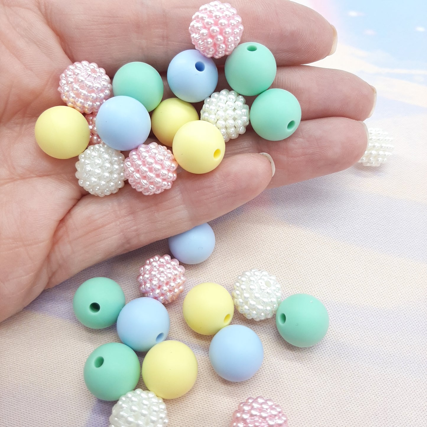 SILICONE & ACRYLIC PASTEL MIX