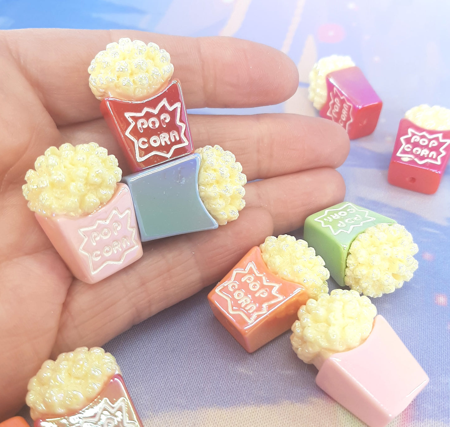 3D POPCORN BEADS