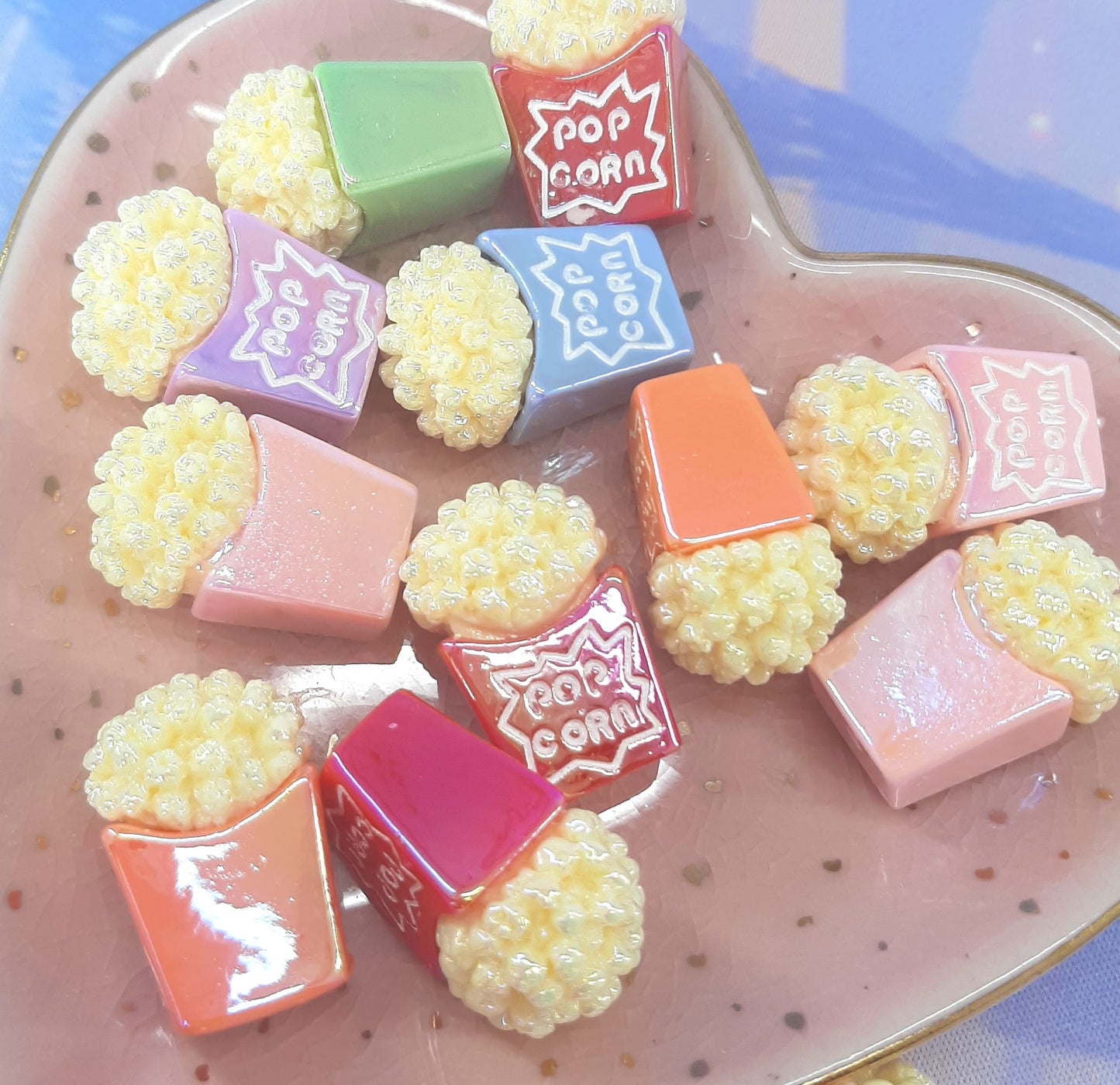 3D POPCORN BEADS