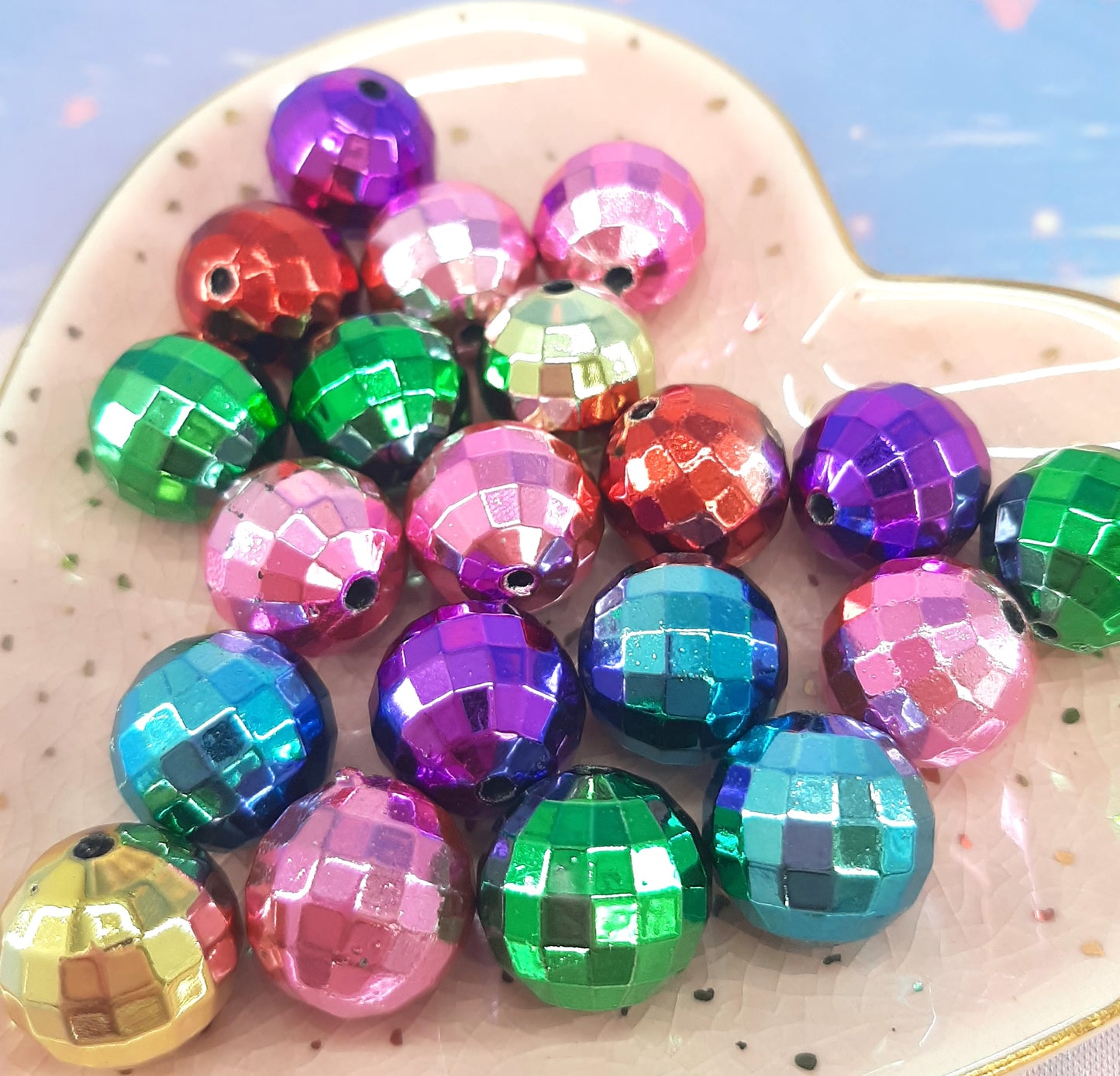 DISCO BALL BEADS