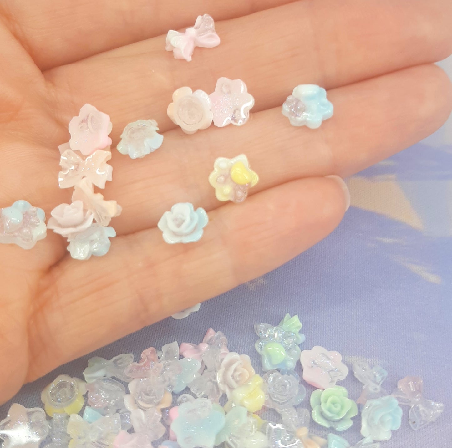 GLOW NAIL CHARMS