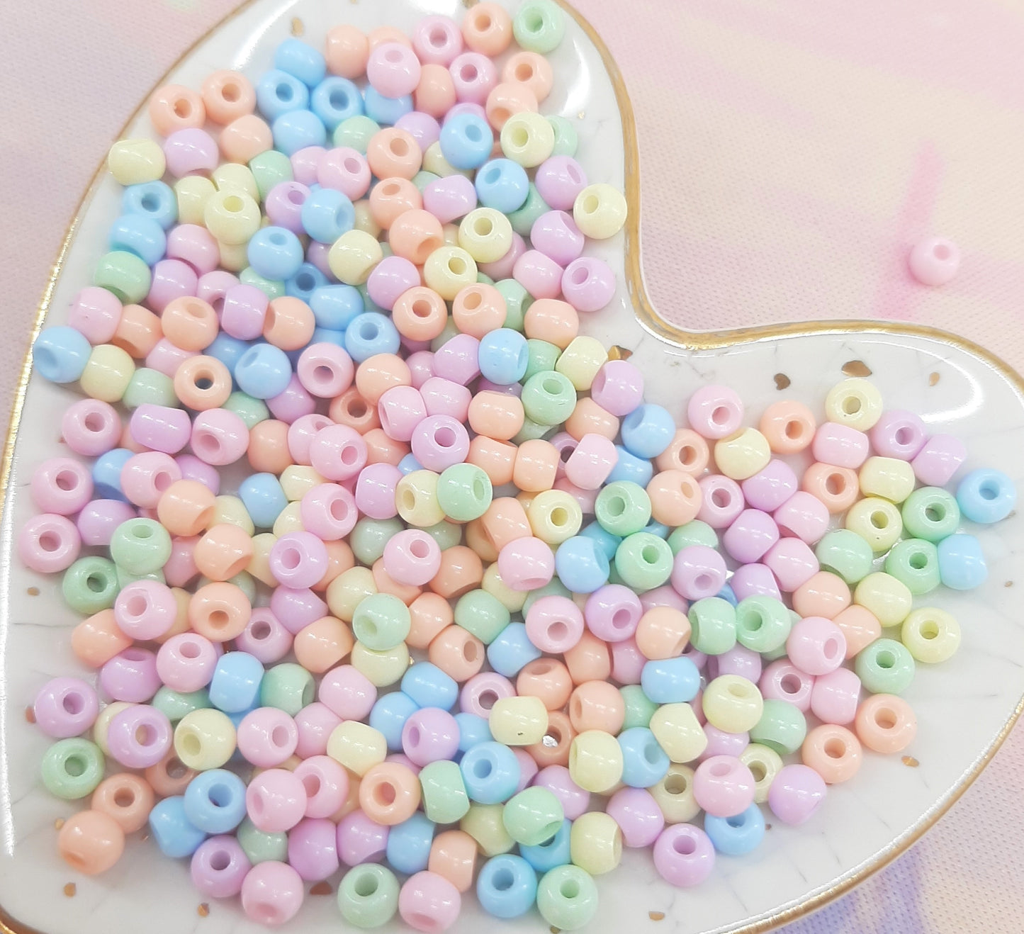 PASTEL MIX SEED BEADS