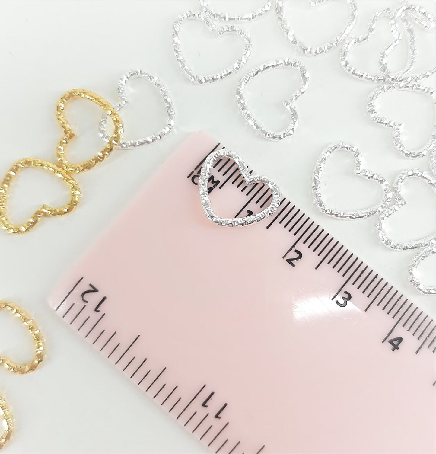 HEART SHAPED JUMP RINGS