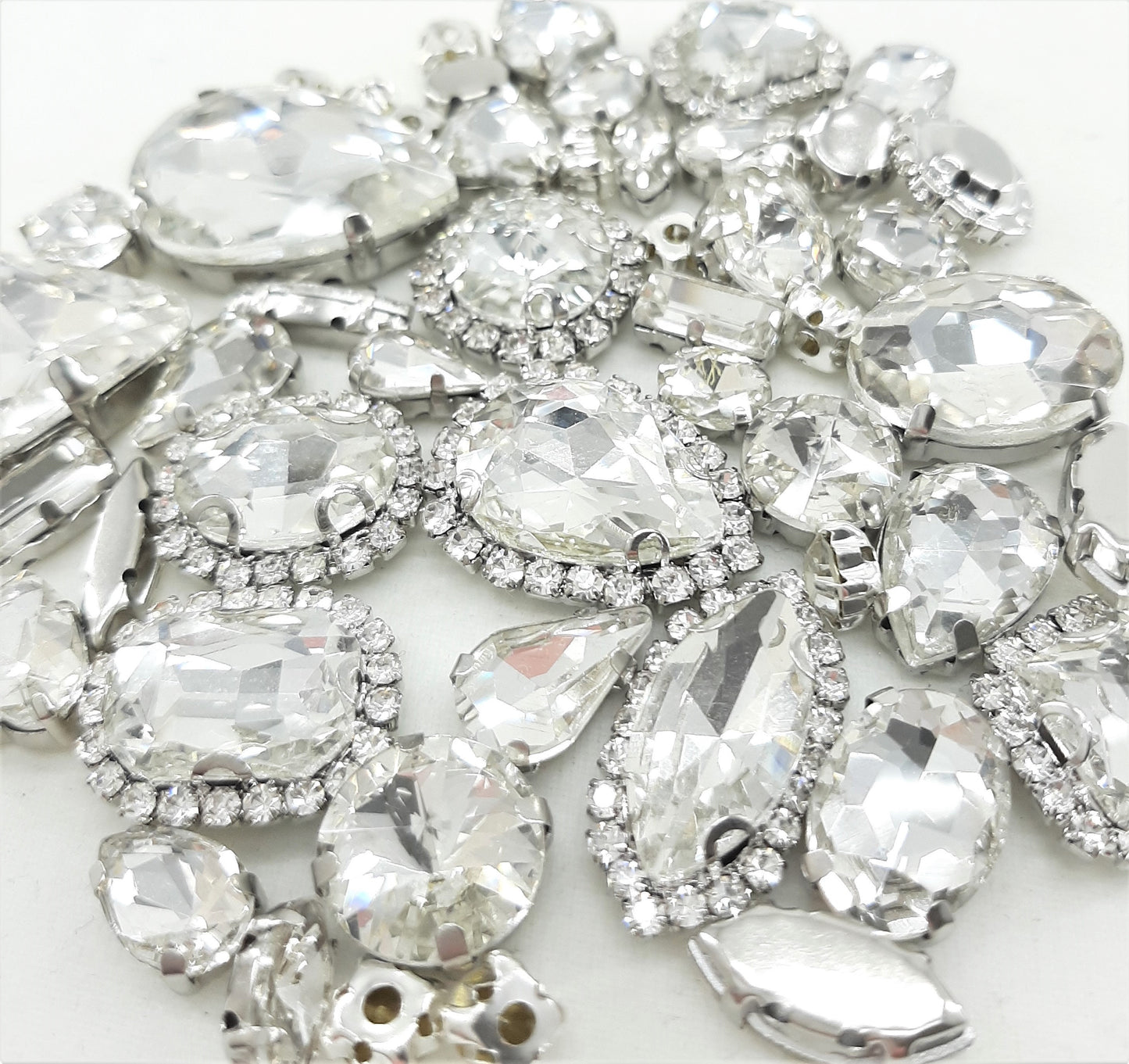 MIXED PACK OF ORNATE RHINESTONES