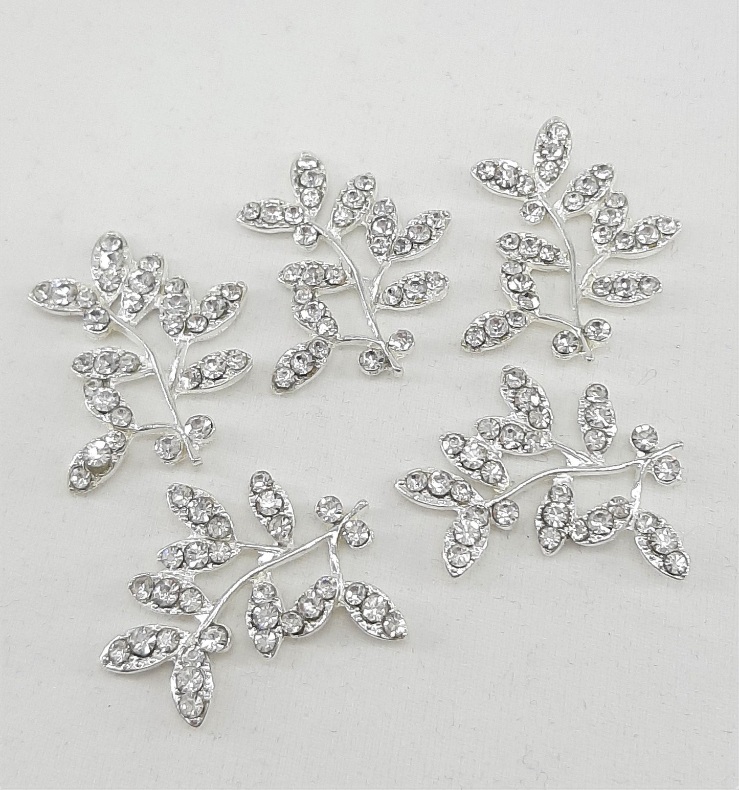 RHINESTONE LEAVES