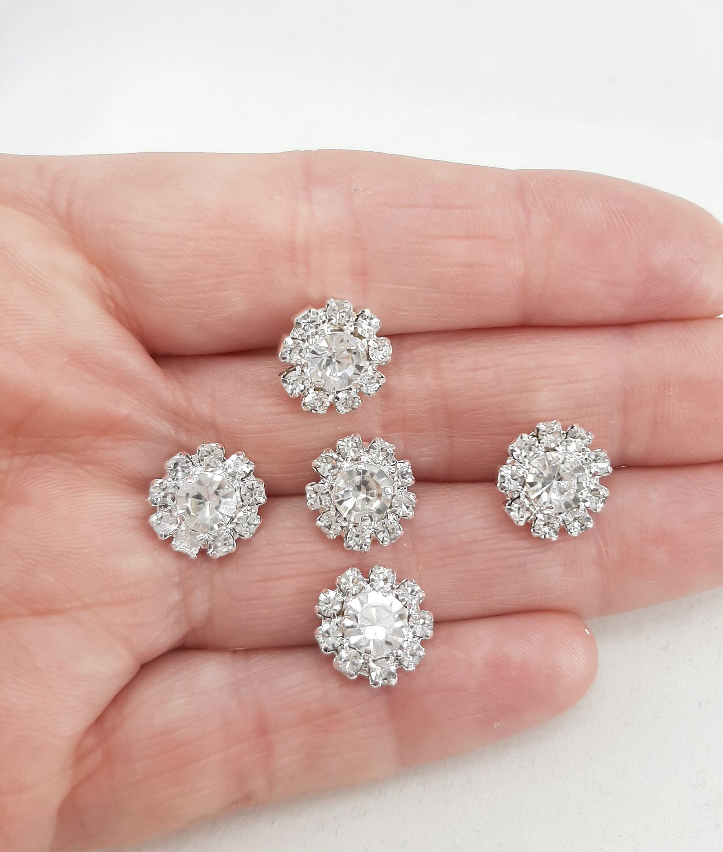 SMALL RHINESTONE BUTTONS