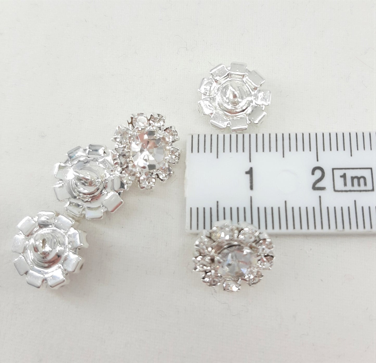 SMALL RHINESTONE BUTTONS