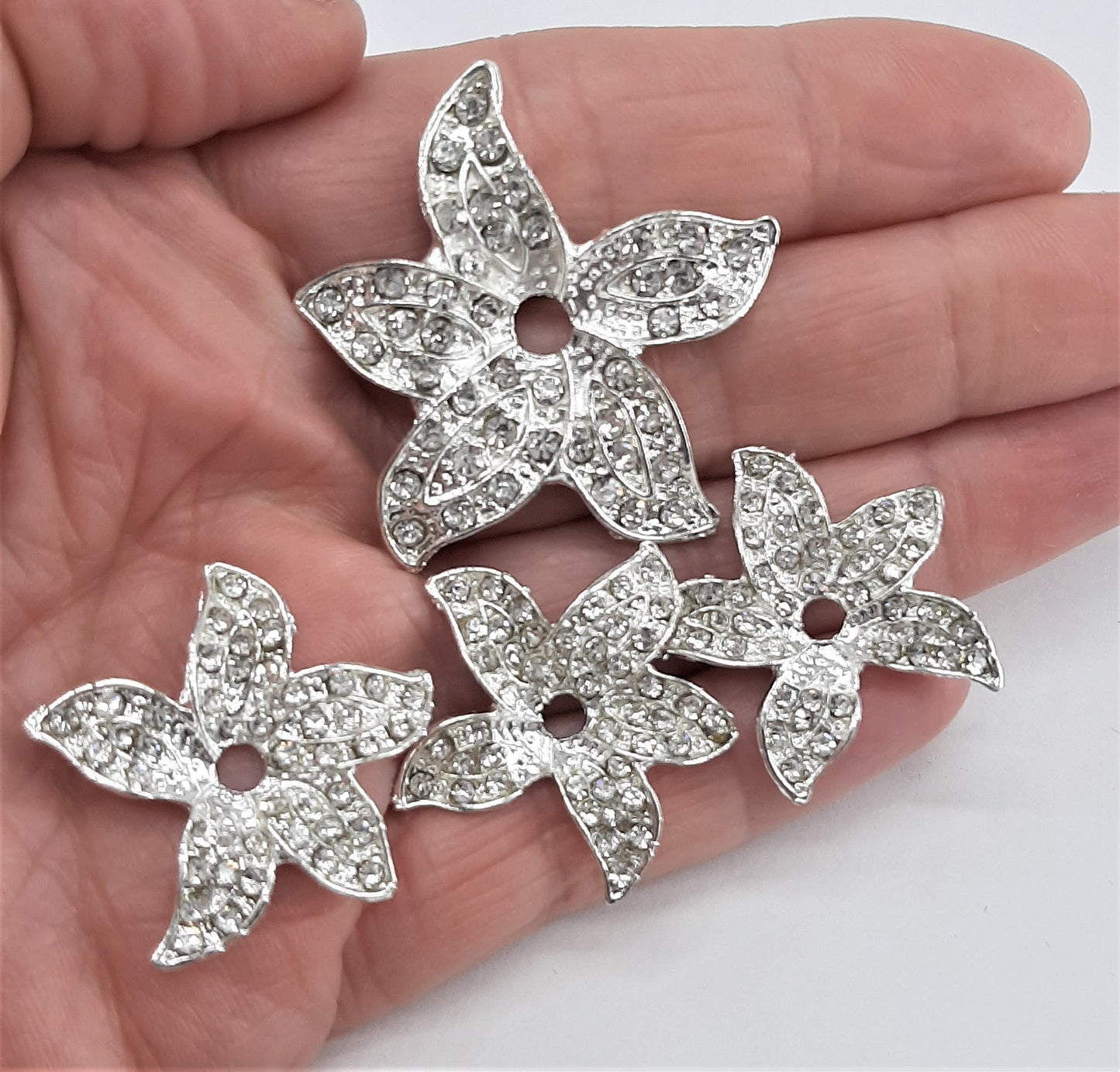 RHINESTONE FLOWERS