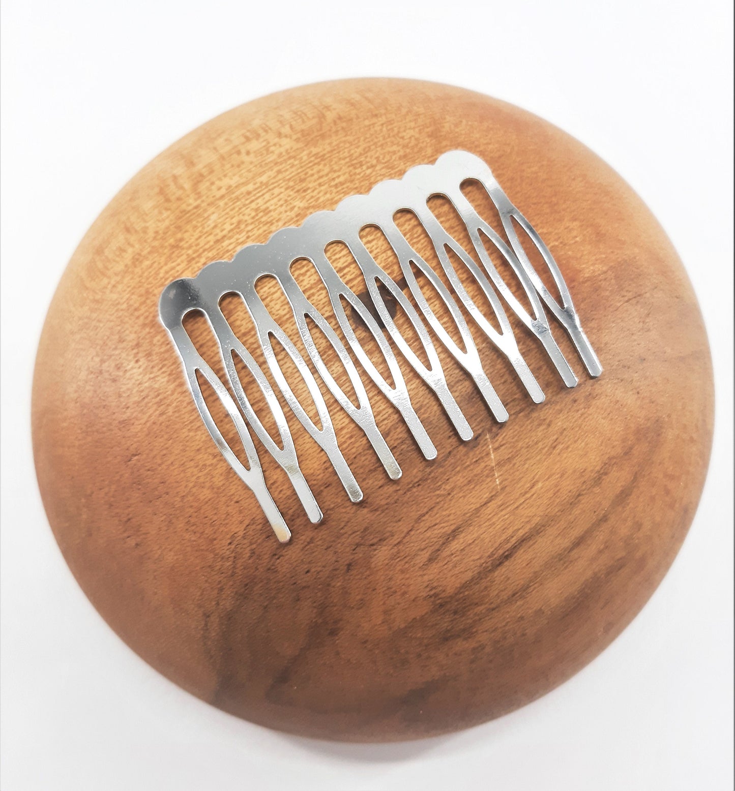 METAL HAIR COMBS 10 TEETH
