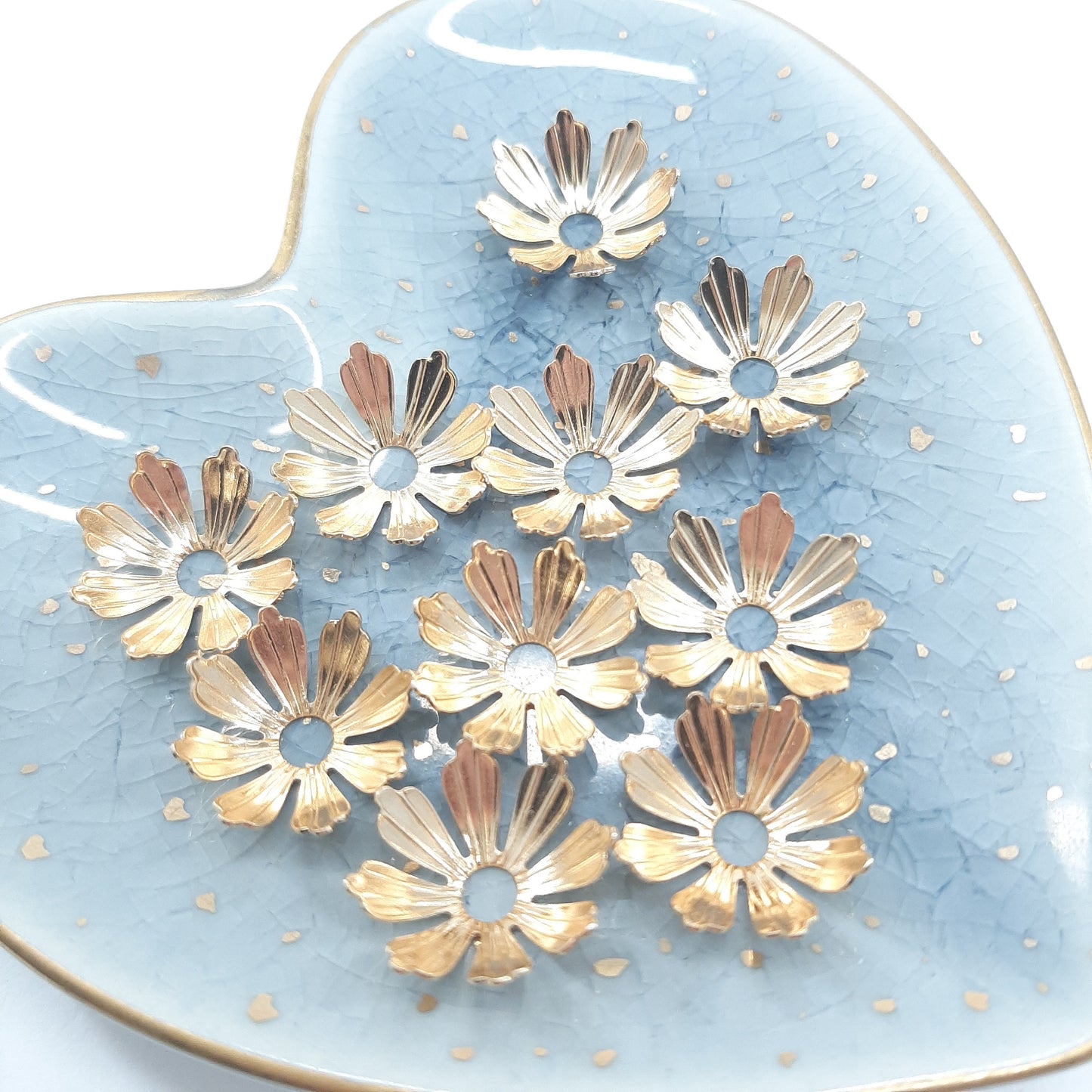FLOWER BEAD SPACERS