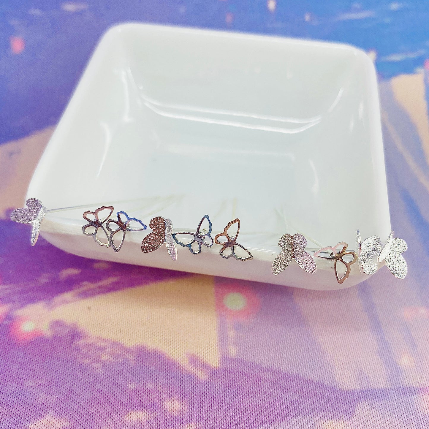 Pack of 10 Butterfly Head Pins