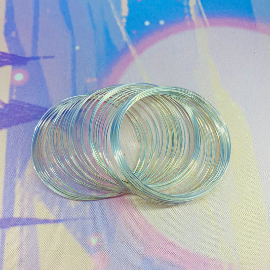 Silver Tone Memory Wire