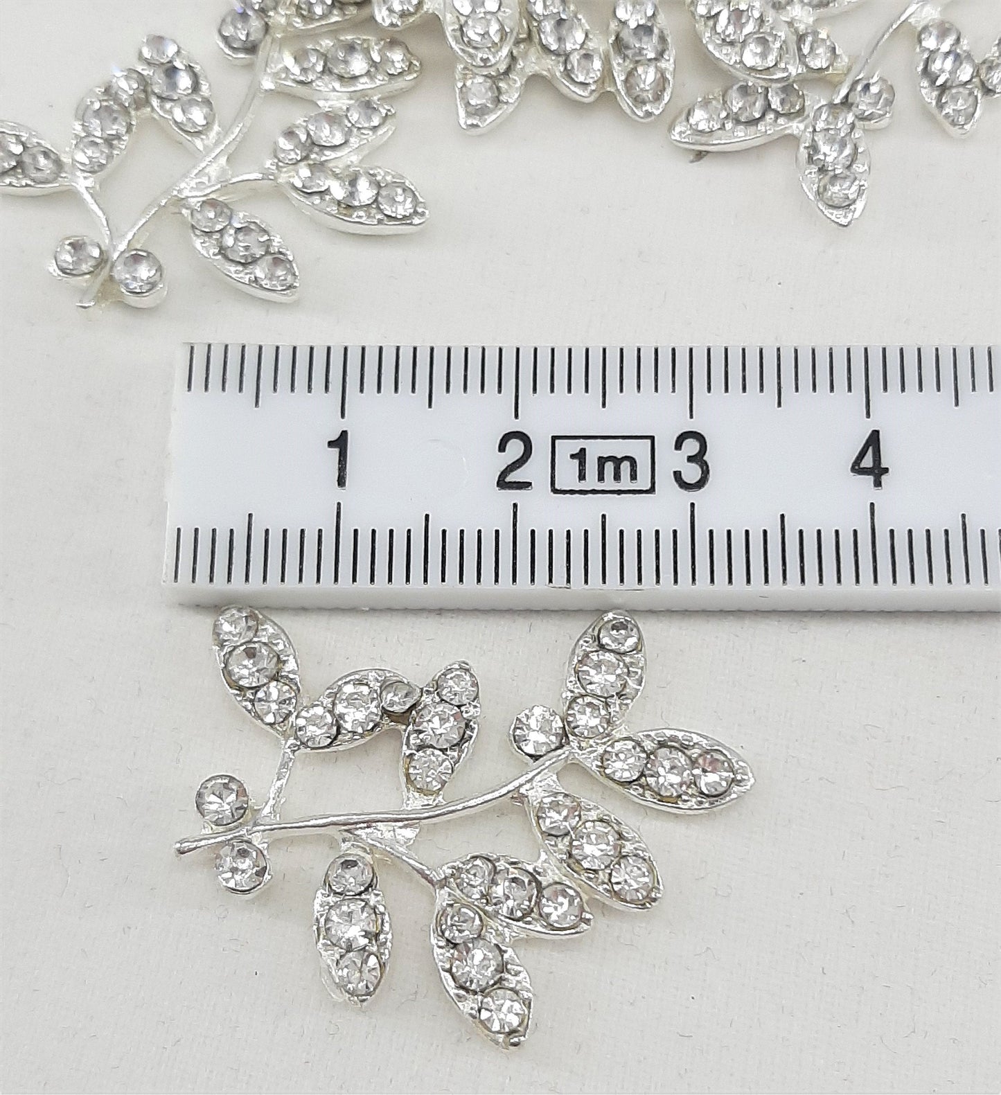 RHINESTONE LEAVES