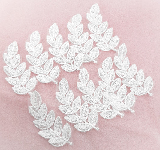 LEAF LACE APPLIQUES